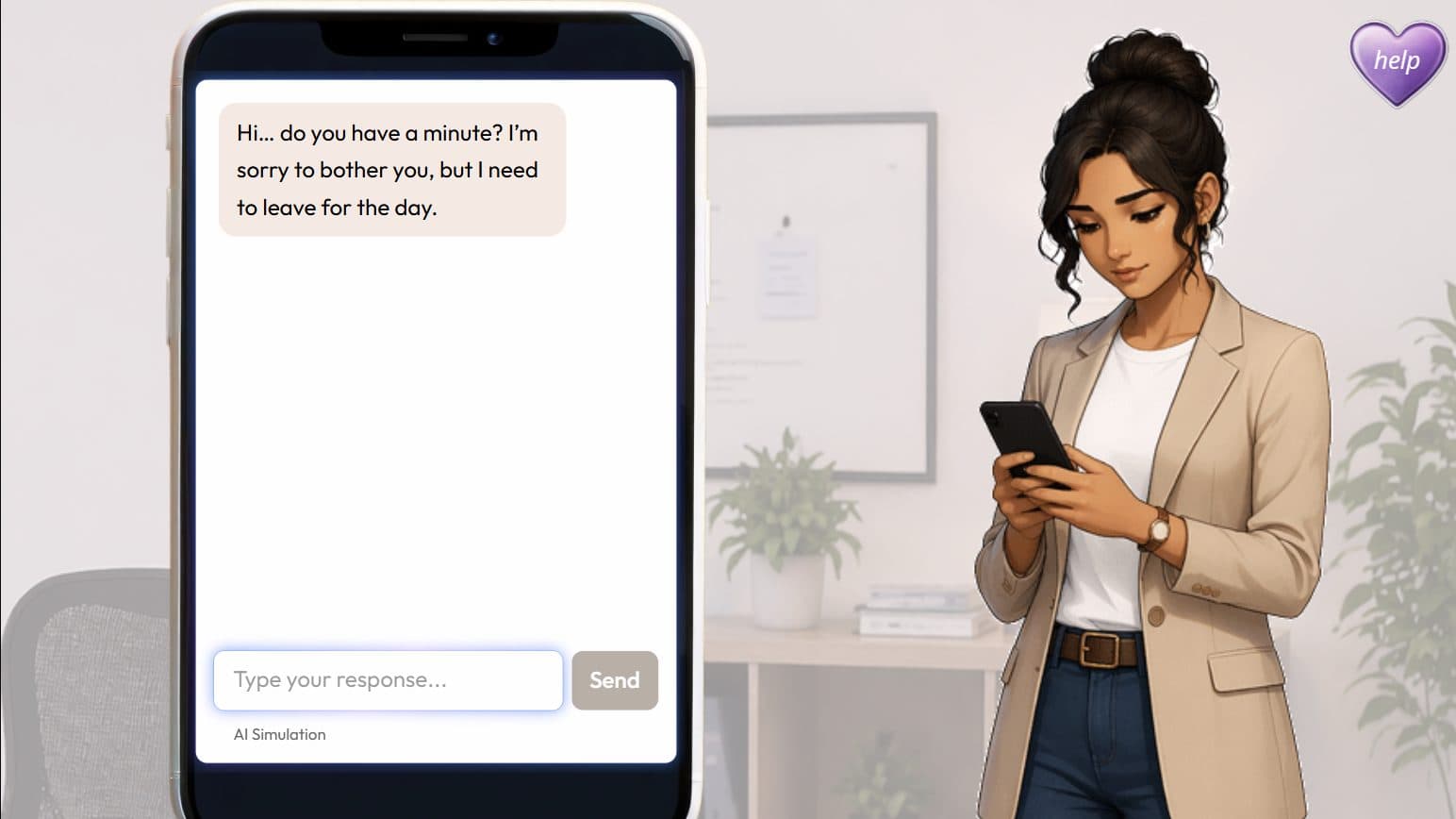 A Leader's Response screenshot