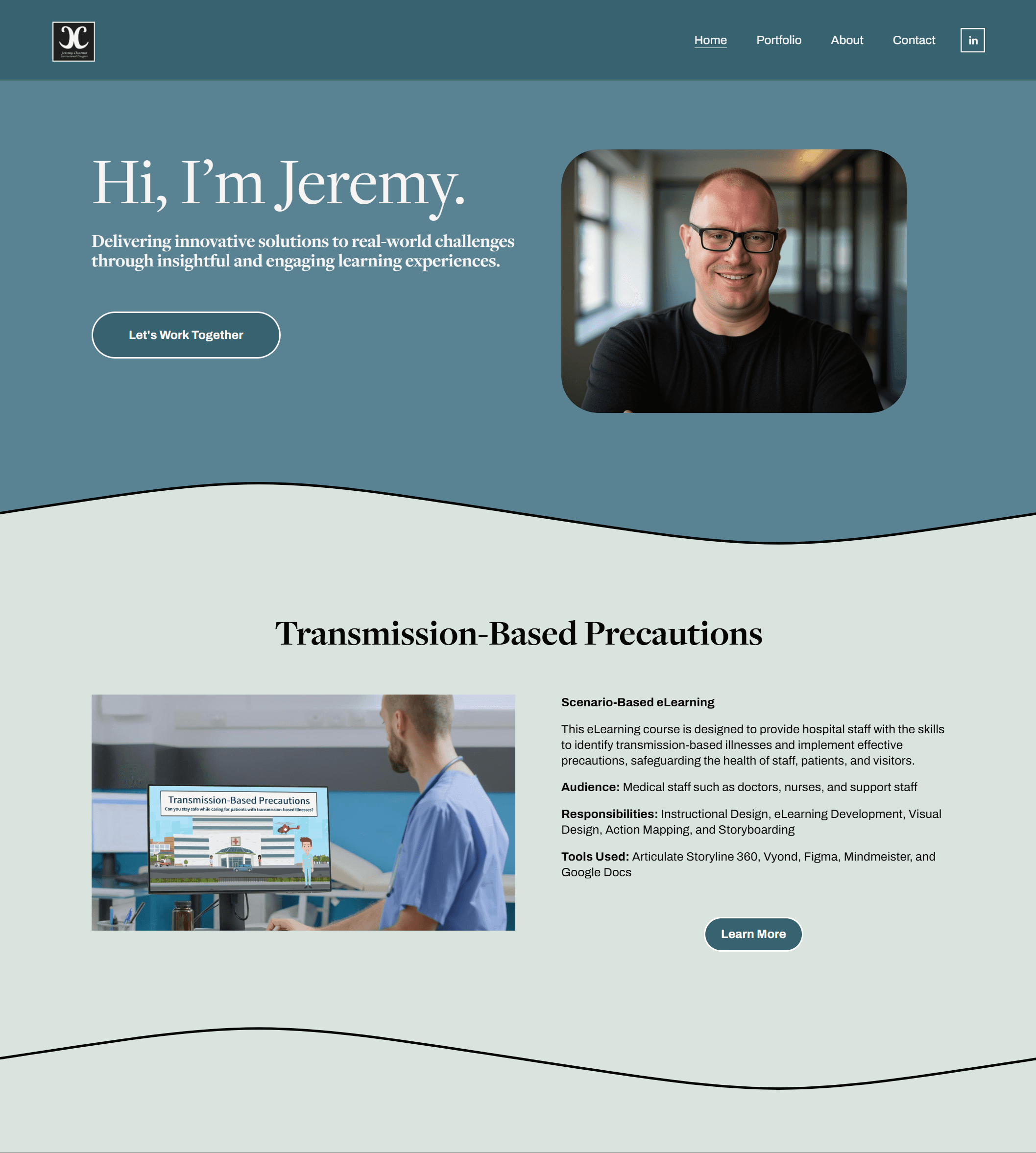 Jeremy Chestnut's portfolio homepage